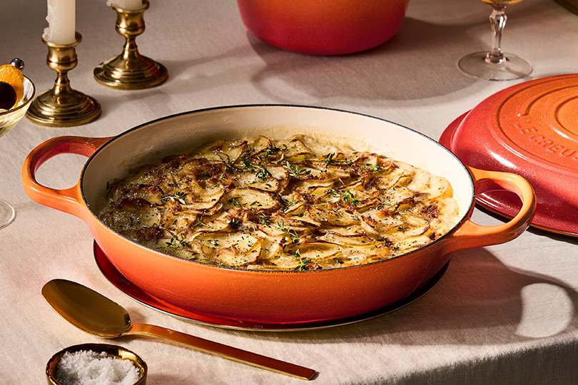 Gratin de pommes de terre aux truffes